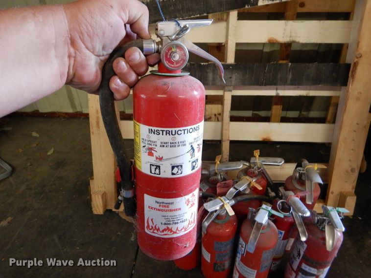 image for item GH9659 (11) fire extinguishers