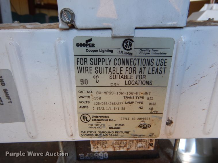 image for item GH9661 (4) light fixtures