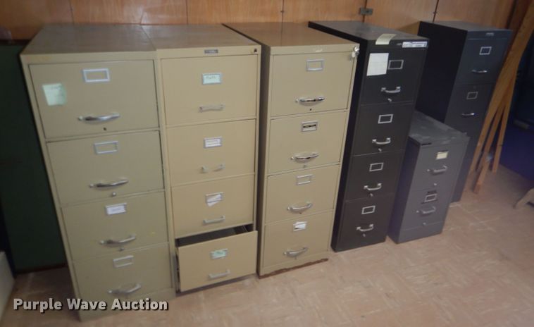 image for item GH9667 (6) filing cabinets