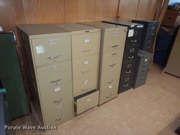 image for item GH9667 (6) filing cabinets
