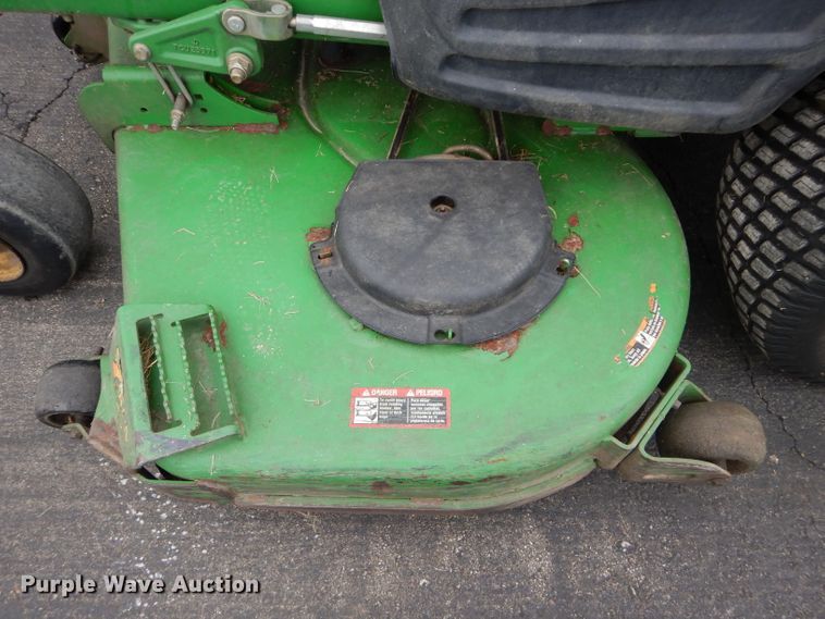 image for item GJ9768 2011 John Deere Z960A ZTR lawn mower