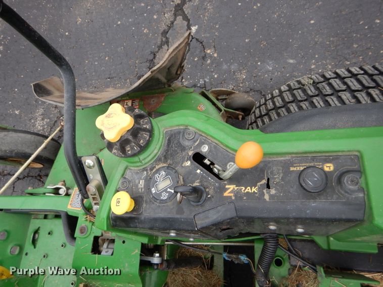 image for item GJ9768 2011 John Deere Z960A ZTR lawn mower