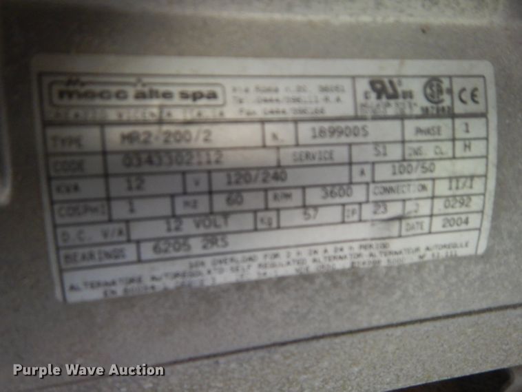 image for item GJ9811 Briggs & Stratton 01815 generator