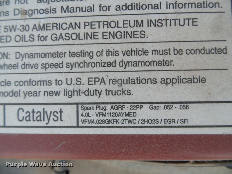 image for item DC5000 1997 Ford Explorer SUV