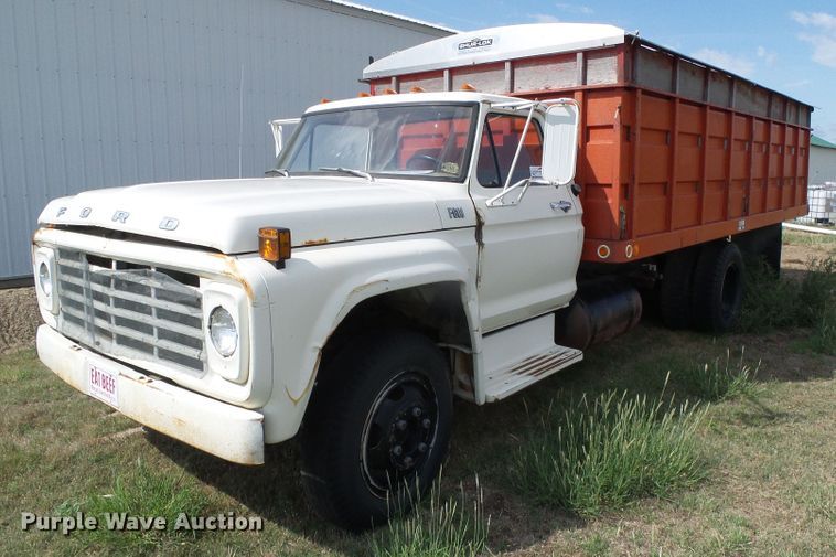 image for item DG0168 1973 Ford F600 grain truck