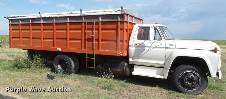 image for item DG0168 1973 Ford F600 grain truck