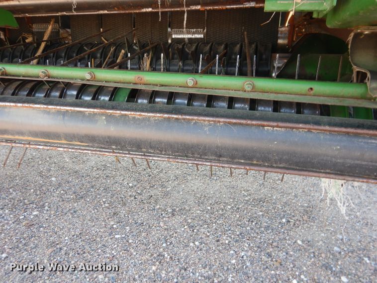 image for item DG5822 2009 John Deere 568 Mega Wide Plus round baler