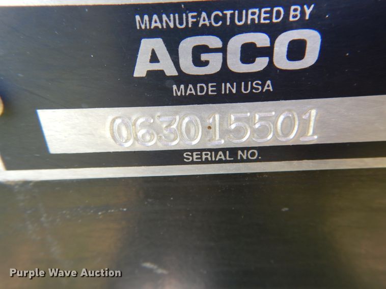 image for item DH2036 AGCO Gleaner Hugger corn head