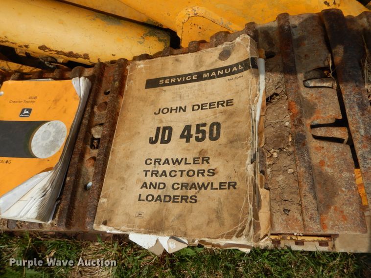 image for item DH2038 1971 John Deere 450B track loader
