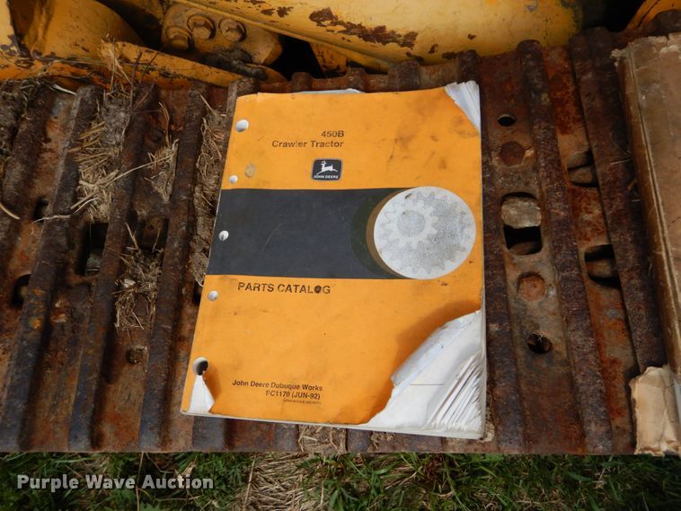 image for item DH2038 1971 John Deere 450B track loader