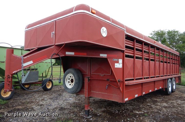 image for item DH2511 1991 Coose livestock trailer
