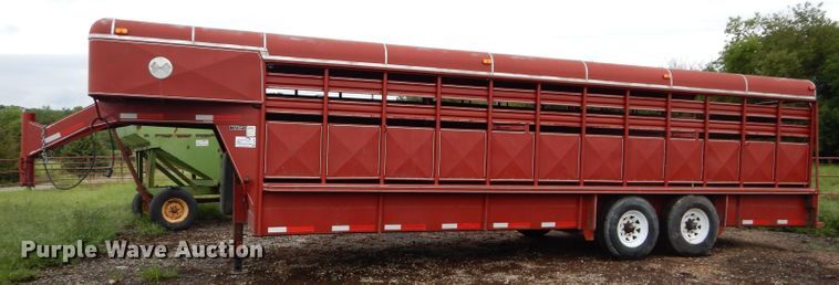 image for item DH2511 1991 Coose livestock trailer