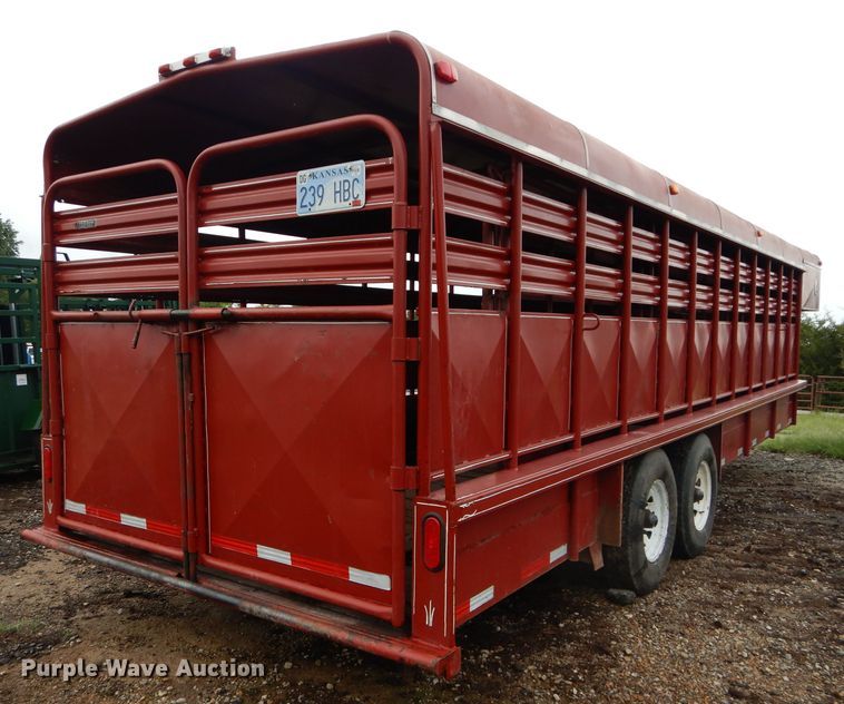 image for item DH2511 1991 Coose livestock trailer