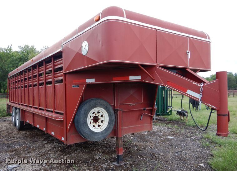 image for item DH2511 1991 Coose livestock trailer