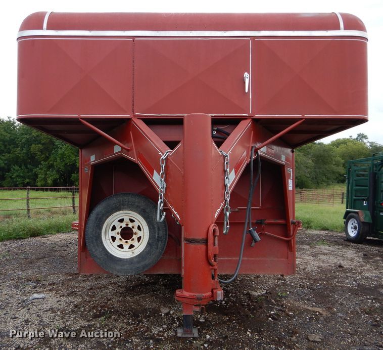 image for item DH2511 1991 Coose livestock trailer