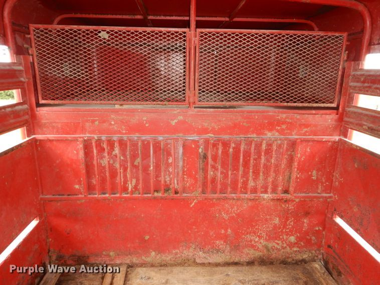 image for item DH2511 1991 Coose livestock trailer