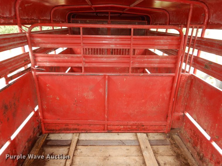 image for item DH2511 1991 Coose livestock trailer
