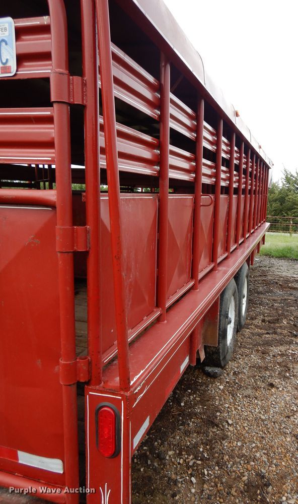 image for item DH2511 1991 Coose livestock trailer