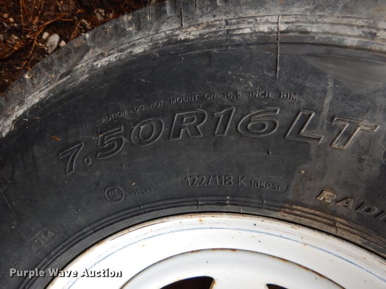 image for item DH2511 1991 Coose livestock trailer