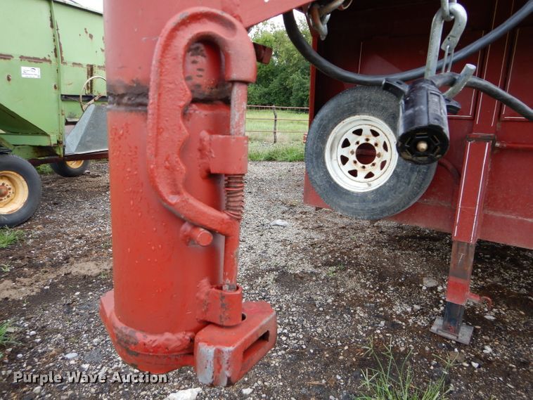 image for item DH2511 1991 Coose livestock trailer