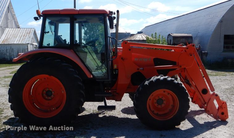 image for item DH6078 2007 Kubota M108X MFWD tractor