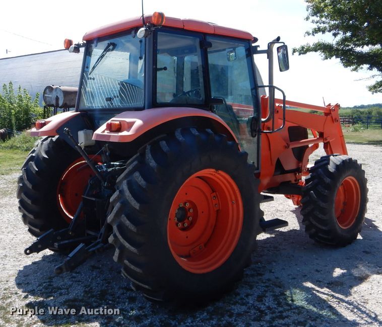 image for item DH6078 2007 Kubota M108X MFWD tractor