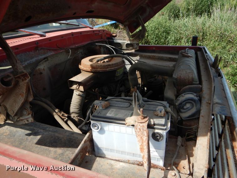 image for item DH6103 1977 Ford F600 grain truck