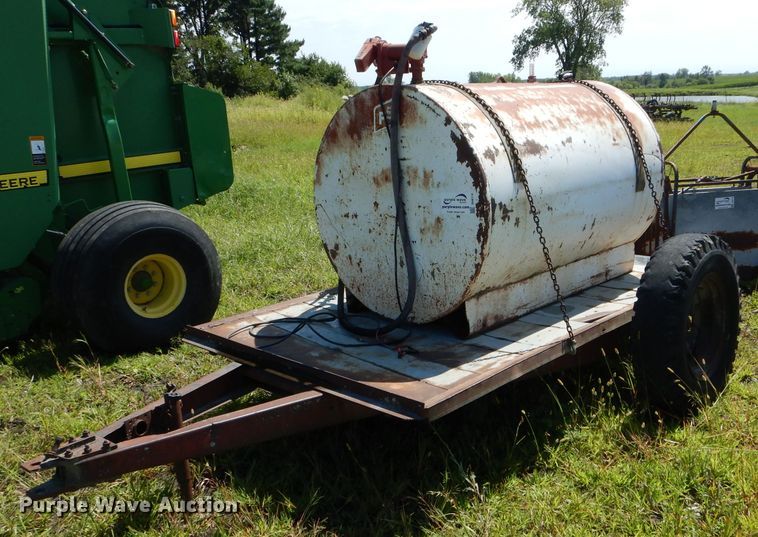 image for item DH6114 Shop built fuel trailer