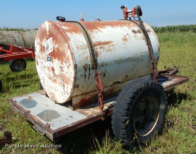 image for item DH6114 Shop built fuel trailer