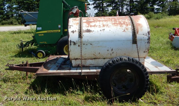 image for item DH6114 Shop built fuel trailer
