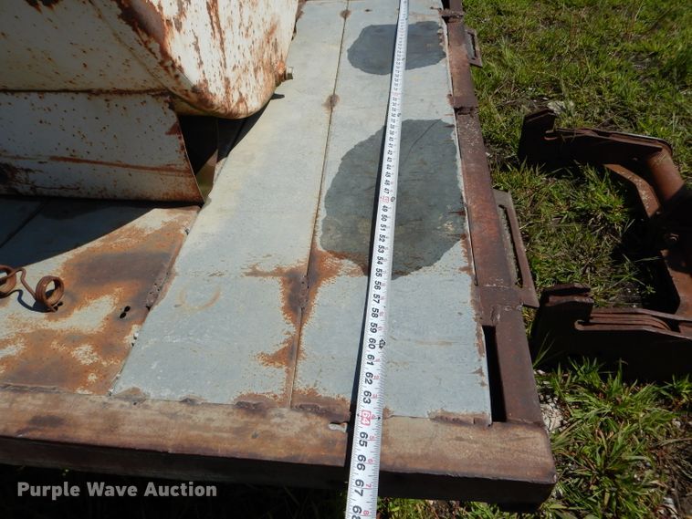 image for item DH6114 Shop built fuel trailer