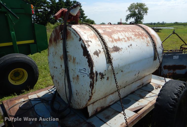 image for item DH6114 Shop built fuel trailer