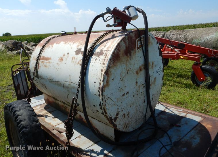 image for item DH6114 Shop built fuel trailer