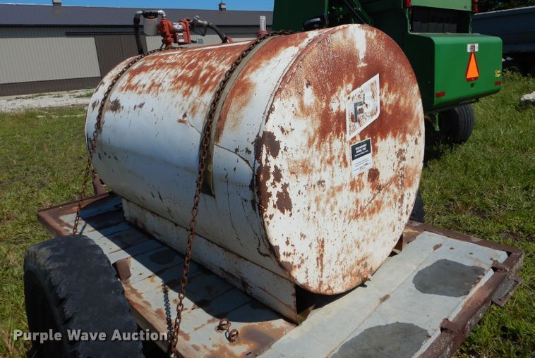 image for item DH6114 Shop built fuel trailer