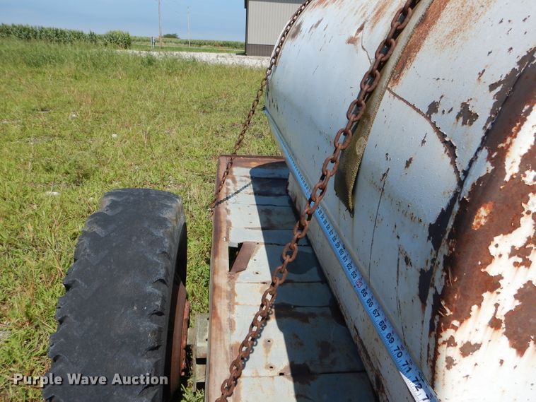 image for item DH6114 Shop built fuel trailer