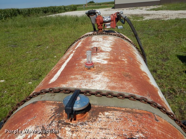 image for item DH6114 Shop built fuel trailer