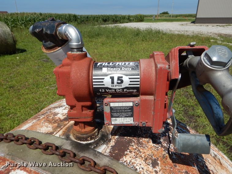 image for item DH6114 Shop built fuel trailer