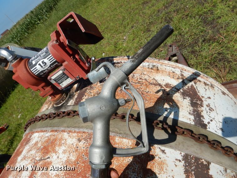 image for item DH6114 Shop built fuel trailer