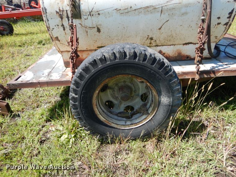 image for item DH6114 Shop built fuel trailer