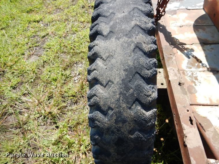 image for item DH6114 Shop built fuel trailer