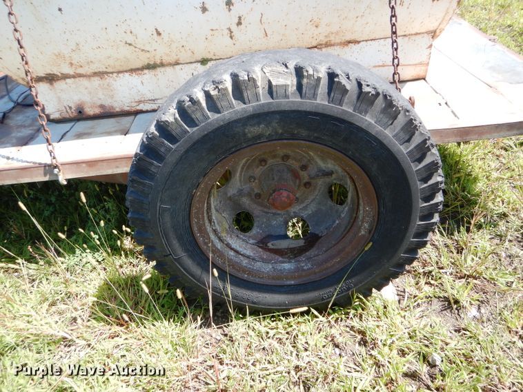 image for item DH6114 Shop built fuel trailer