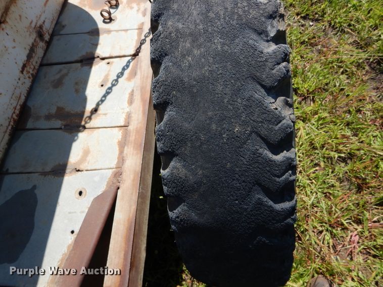 image for item DH6114 Shop built fuel trailer