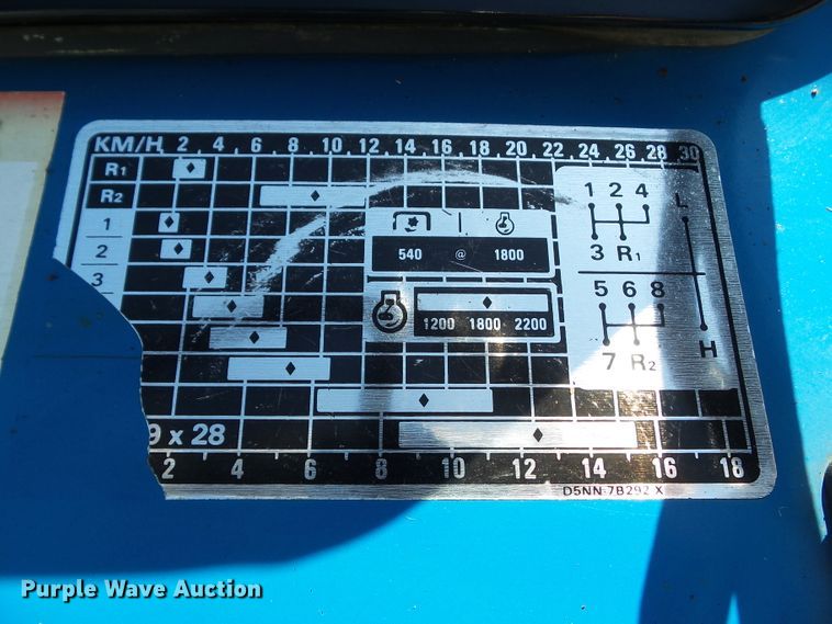 image for item EM9812 1995 Ford 5030 tractor