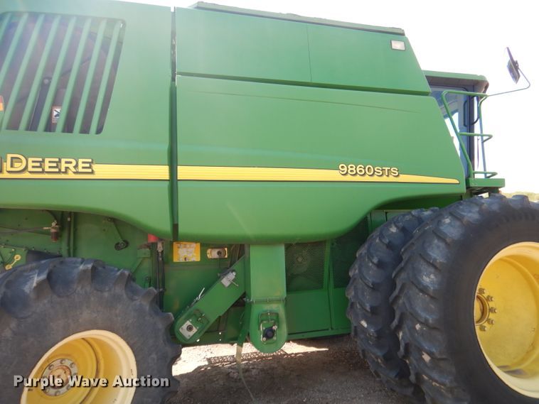 image for item FA9300 2005 John Deere 9860 STS combine