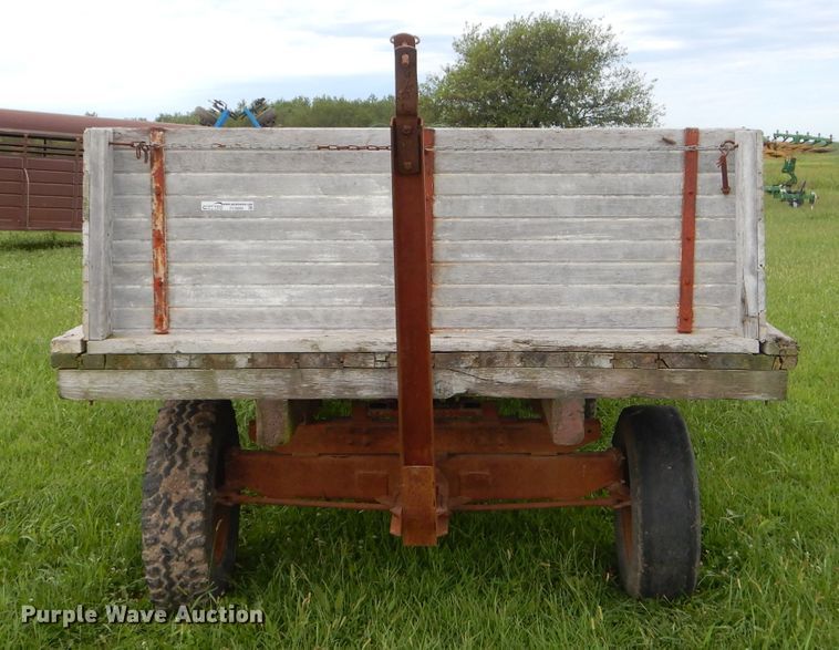 image for item FC9892 Shop built hay trailer