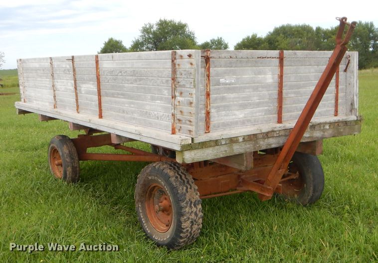image for item FC9892 Shop built hay trailer