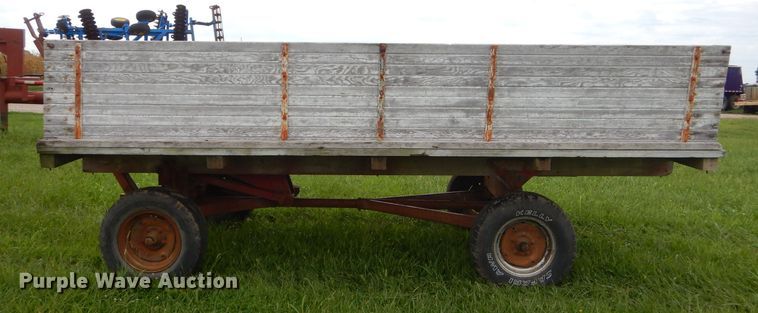 image for item FC9892 Shop built hay trailer