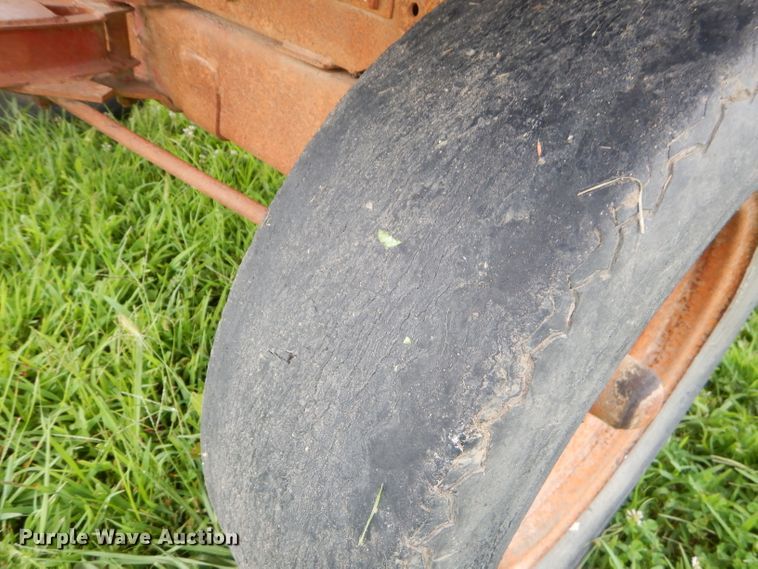 image for item FC9892 Shop built hay trailer