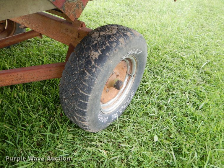 image for item FC9892 Shop built hay trailer