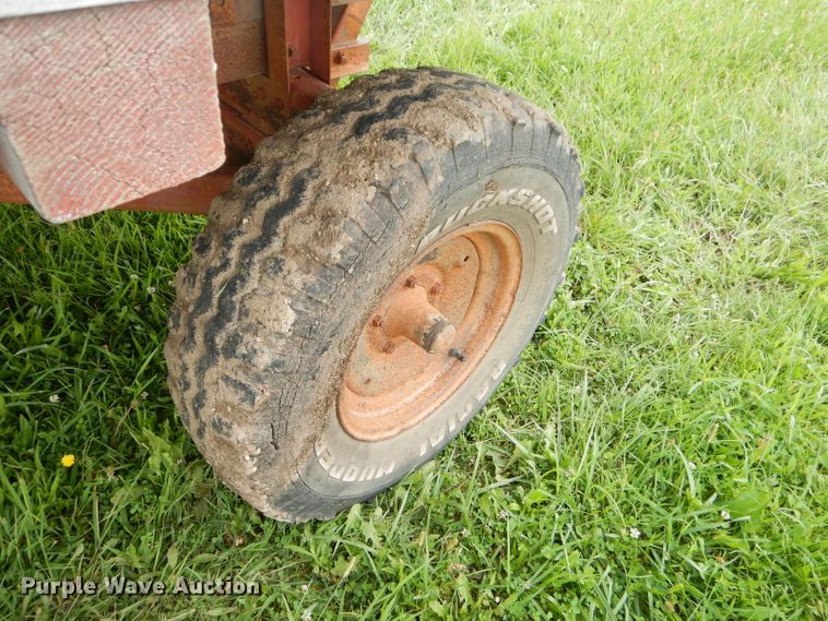 image for item FC9892 Shop built hay trailer